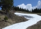 Sentier sous la neige