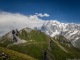 Tête de la Tronche, Tête Bernarda et Mont Blanc (17 août 2016)