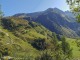 Le sentier découvre le Col de Balme (21 septembre 2019)