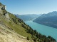 Lac de Brienz depuis le sentier de crête (15 septembre 2019)