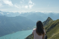 Lac de Brienz depuis le sommet (15 septembre 2019)