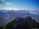 Mont César sur fond de Chablais (4 septembre 2014)