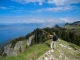 Vue sur le Léman depuis le sommet (4 septembre 2014)