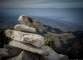 Cairn au sommet (25 octobre 2015)