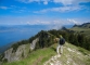 Vue sur le Léman depuis le sommet (4 septembre 2014)