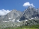 Vue sur les aiguilles de Chamonix