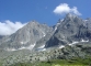 Vue sur les aiguilles de Chamonix