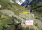 Sentier en direction du refuge