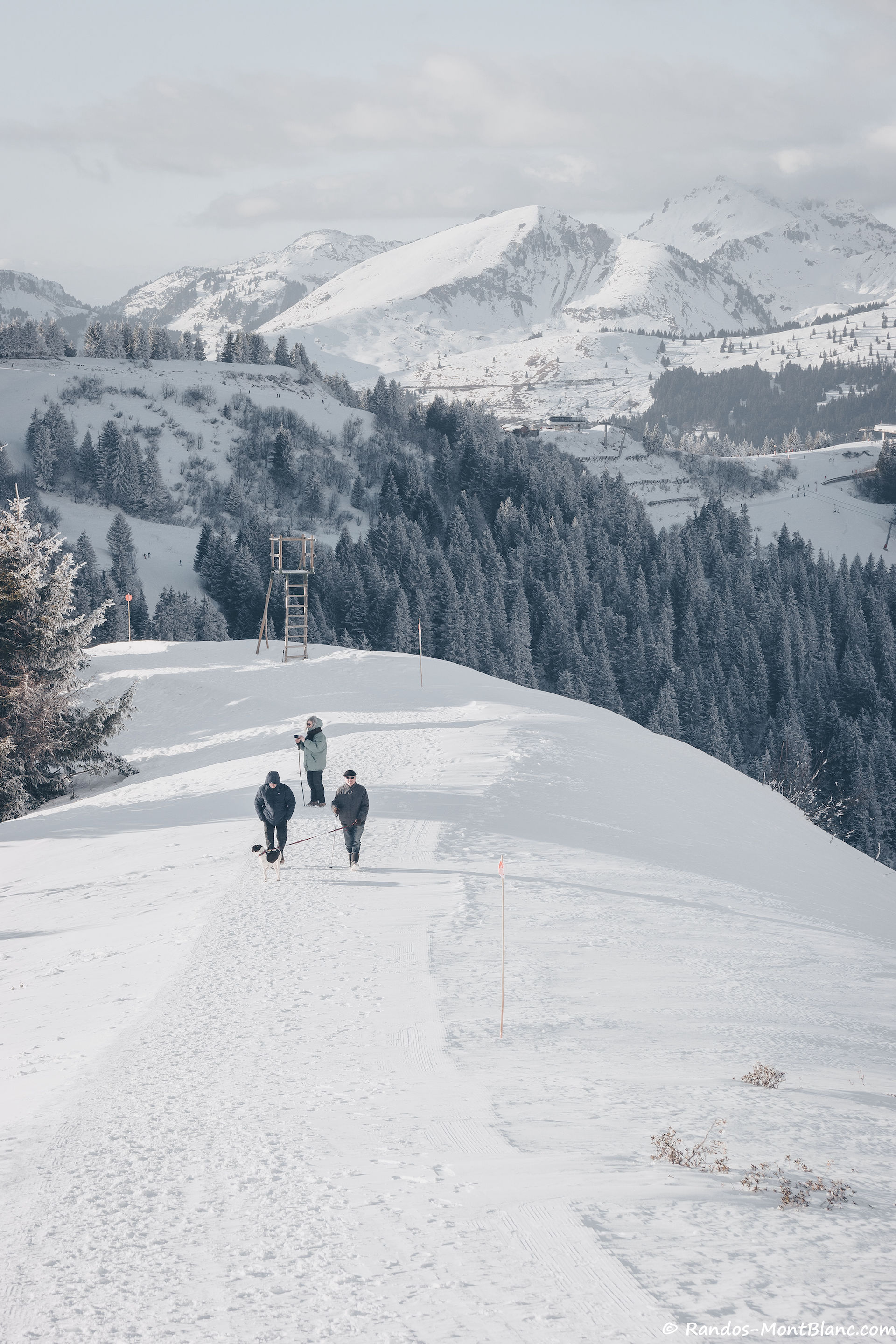 La Bourgeoise And The Col De Joux Plane Randos Montblanc - 