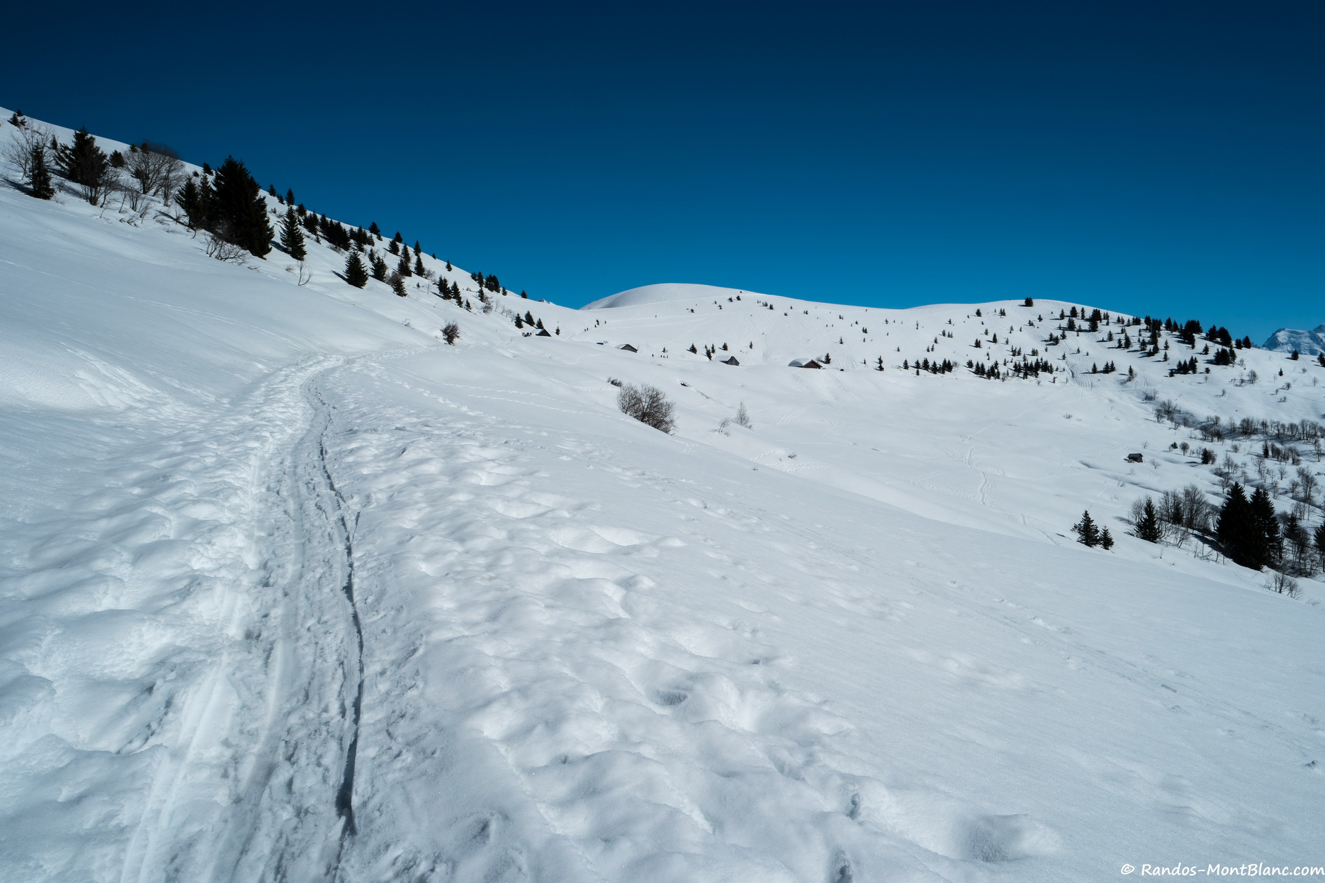 La Bourgeoise And The Col De Joux Plane Randos Montblanc - 