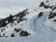 Au retour, prendre le sentier de droite pour rejoindre Joux Plane (2 janvier 2019)