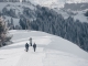 Sentier sur le Col de Joux Plane (2 janvier 2019)