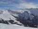 Panorama sur la Tête de Bostan, les Dents d'Oddaz, les Dents Blanches, et le Criou (Février 2010)