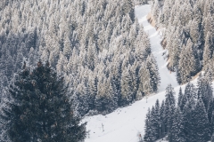 Télésiège de Chamossière en contrebas (2 janvier 2019)