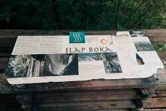 Panneau d'information sur la Cascade de la Boka (2 septembre 2018)