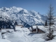 Chalets d'Ayères et Massif du Mont-Blanc (8 avril 2015)
