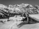 Chalets d'Ayères et Massif du Mont-Blanc (8 avril 2015)