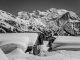 Chalets d'Ayères et Massif du Mont-Blanc (8 avril 2015)