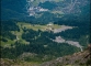 Station de Plaine-Joux en contrebas