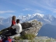 Vue sur le Massif du Mont-Blanc (7 octobre 2004)