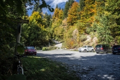 Départ au parking du Coudray (28 septembre 2017)