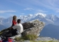 Vue sur le Massif du Mont-Blanc (7 octobre 2004)