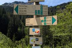 Au parking du Leutaz suivre "Sur les prés" (29 mai 2025)