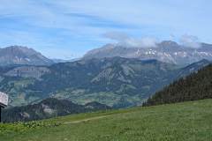 Vue sur les Aravis (29 mai 2025)