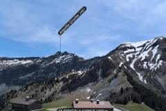 Chalet devant l'Aiguille Croche (29 mai 2025)