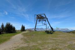 Sentier à gauche de la remontée (29 mai 2025)