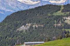 Vue des chalets de Chevan (29 mai 2025)