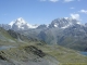 Grand Combin et Mont Vélan depuis le Col du Bastillon