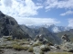 Col des Chevaux avec en toile de fond les Aiguilles de Leschaux, de Talèfre, du Triolet et Mont Dolent