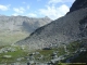 Chemin plus large entre le Col des Chevaux et le Grand St-Bernard et vue sur l'Arête de Tcholeire et la Pointe de Barasson