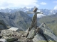 Cairn particulier au Col des Chevaux