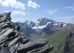 Au col, vue sur le Grand Golliat