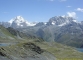 Grand Combin et Mont Vélan depuis le Col du Bastillon