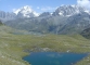 Grand Combin, Mont Vélan, Grand Lé et Petit Lé depuis le Chemin Supérieur