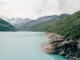 Lac de Moiry vu depuis sa partie ouest (28 juillet 2018)