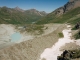 Vue sur la moraine du Glacier de Moiry (29 juillet 2018)