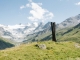 Vue sur le Glacier de Moiry depuis l'Alpage de Torrent (29 juillet 2018)