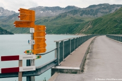 Depuis le parking, suivre la direction de la Cabane de Moiry (28 juillet 2018)