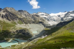 Lac de Châteaupré et Glacier de Moiry (29 juillet 2018)