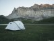 Le Lac d\'Anterne est un endroit idéal pour un bivouac (18 août 2019)