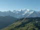 Vue sur le Massif du Mont-Blanc depuis le Col d'Anterne (18 août 2019)