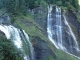 Cascade de la Pleureuse à droite et de la Sauffaz à gauche (1er septembre 2006)