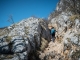 Montée entre les rochers (9 avril 2017)