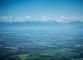 Vue sur Genève, le Chablais et le Giffre (9 avril 2017)