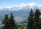 Mont Blanc en arrière plan (juillet 2011)