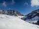 Col de Cordon dans le fond